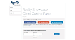 Desktop Screenshot of clients.realtyshowcase.tv